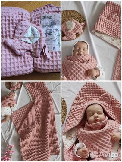 Костюм пижама халат из греческой вафли