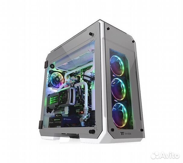 Компьютерный корпус Thermaltake View 71 TG Snow, б