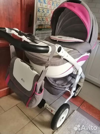 Детские коляски 3 в 1 adamex