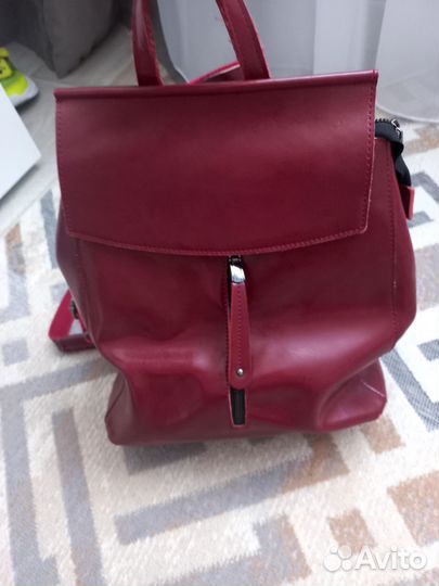 Рюкзак женский кожаный