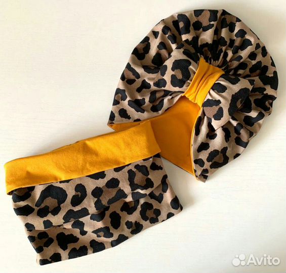 Шапка тюрбан снуд