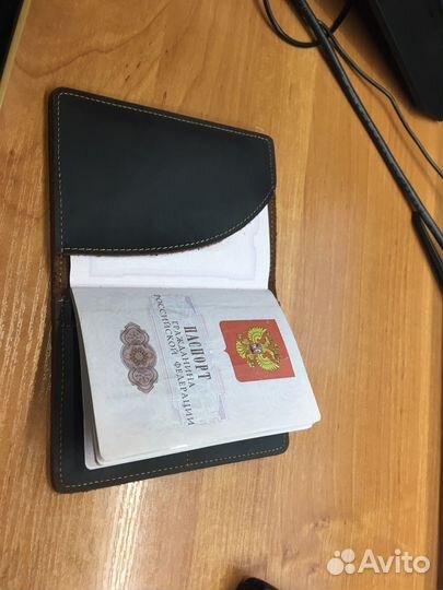 Обложка на паспорт кожа