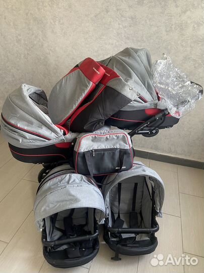 Коляска для двойни
