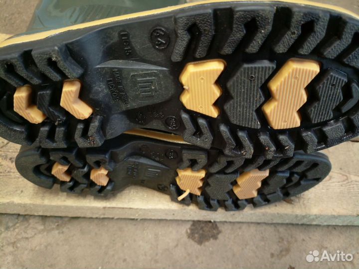 Сапоги резиновые мужские 44 размер