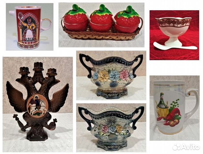 Фарфор, фаянс, керамика