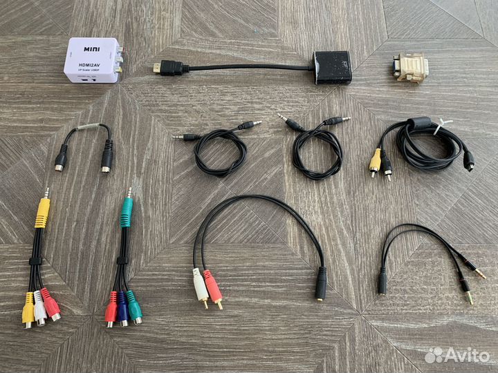 Аудио-видео переходники по одной цене