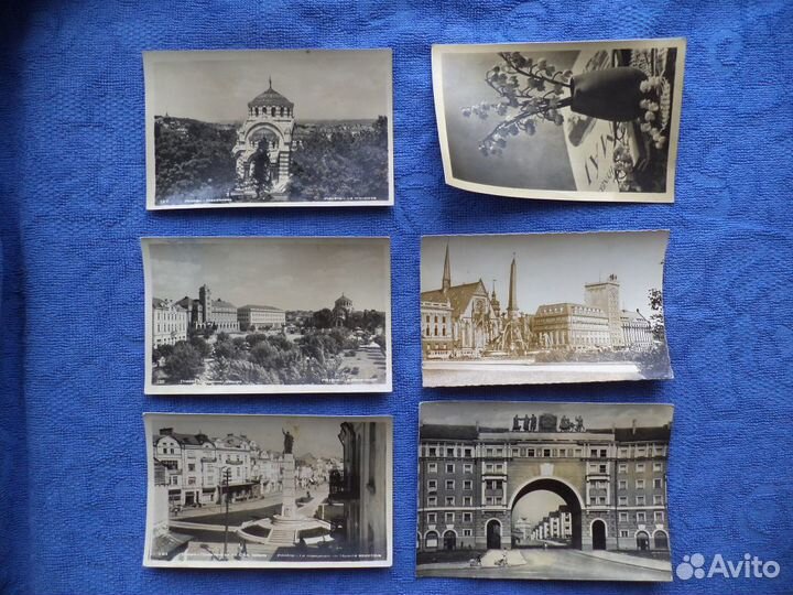 Почтовые карточки, открытки, конверт