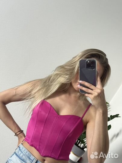 Корсетный топ Zara