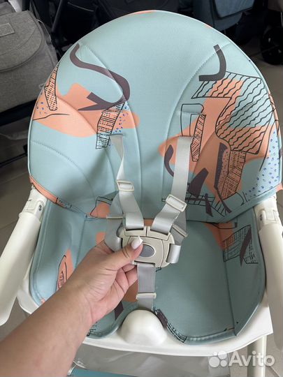 Стульчик для кормления Luxmom Q2 с принтом