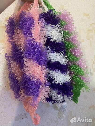 Мочалка ручной работы