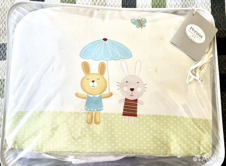 Комплект в детскую кроватку perina глория