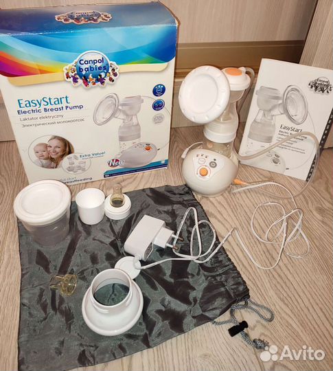 Электрический молокоотсос Canpol Babies EasyStart