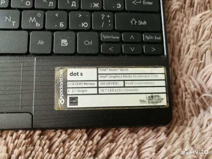 Нетбук Packard bell dot s