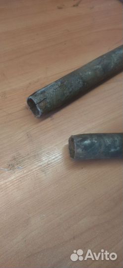 Патрубки глушителя на Урал