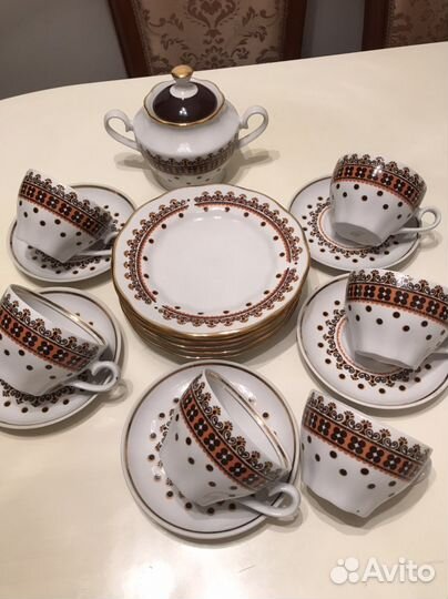 Сервиз кофейный рижский 60-70 х г. СССР