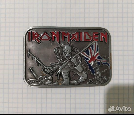 Пряжка на ремень шириной 4 см