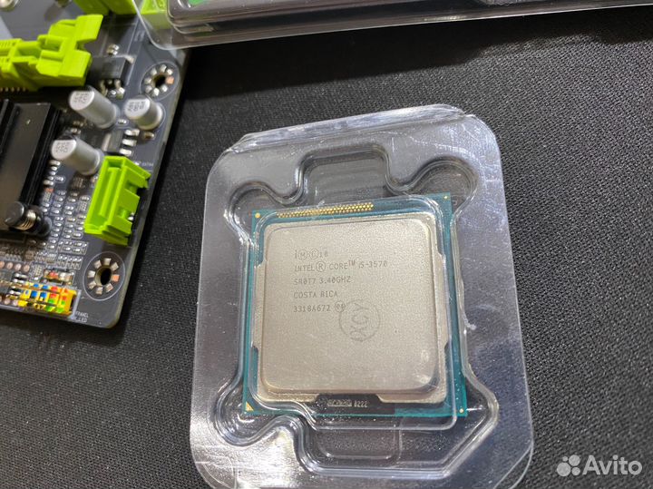 Комплект LGA 1155 B75 + i5-3570 + DDR3 16Gb 8Gb