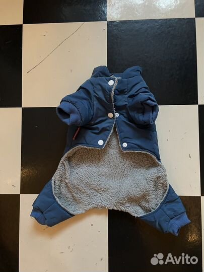 Комбинезон для маленькой собаки мальчик