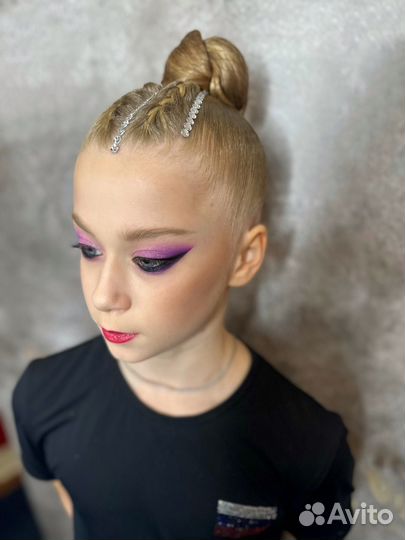 Прически гимнасткам и бальницам