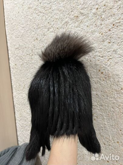 Шапка норковая