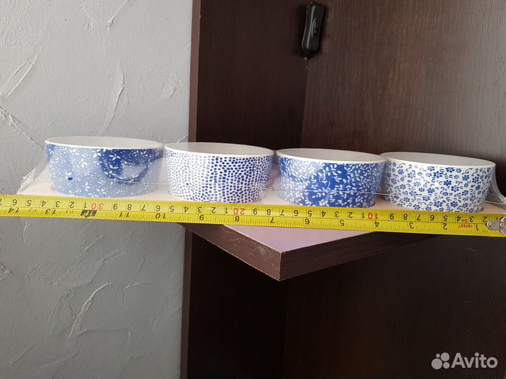 Менажница фарфор +бамбук