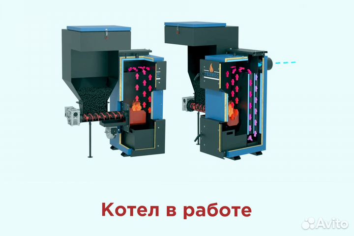 Котел для санаторного комплекса твердотопливный