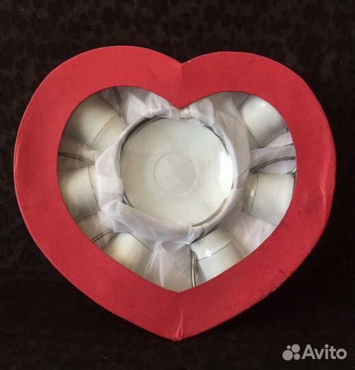 Чайный набор на 6 персон, новый