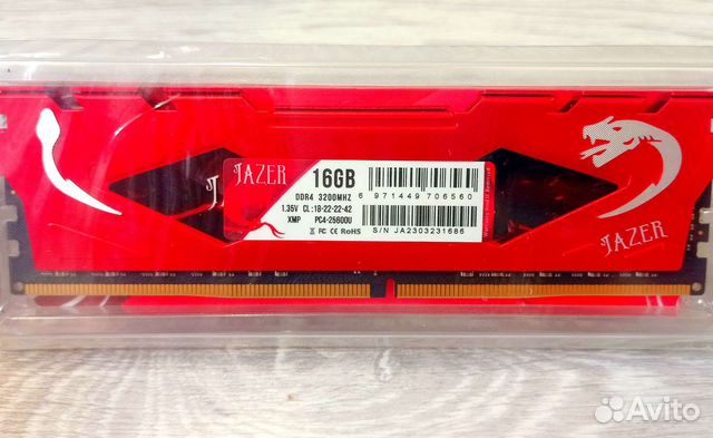 Оперативная память DDR4 8GB 16GB 3200 MHz