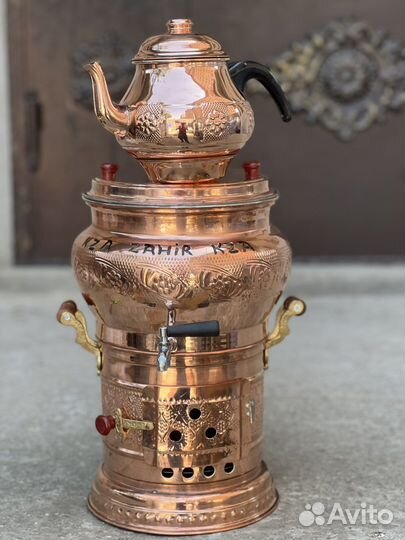 Турецкий медный самовар
