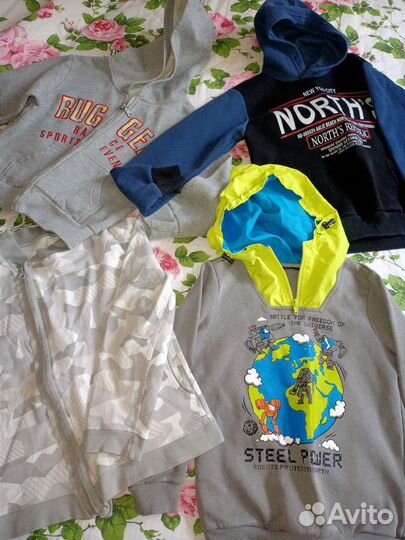 Толстовка, свитшоты,худи,зипки маль-ку на 4/5/6лет