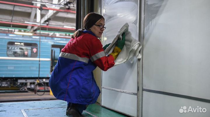 Вахта от 15 смен Мойщик в поезд Хорошие условия