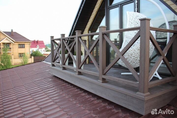 Модульные ограждения из дпк