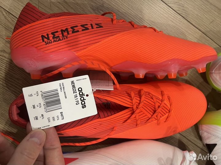 Бутсы adidas nemeziz 19.1