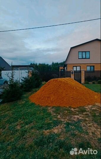 Щебень, песок