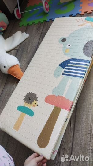 Детский развивающий коврик для ползания