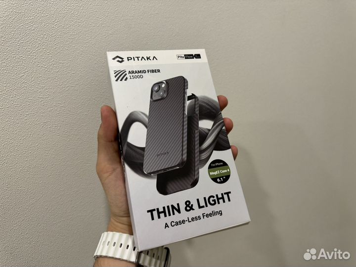 Чехол pitaka iPhone 15 новая