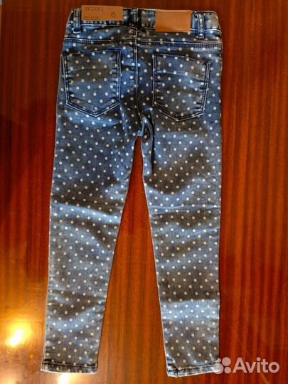 Джинсы на девочку 116 см