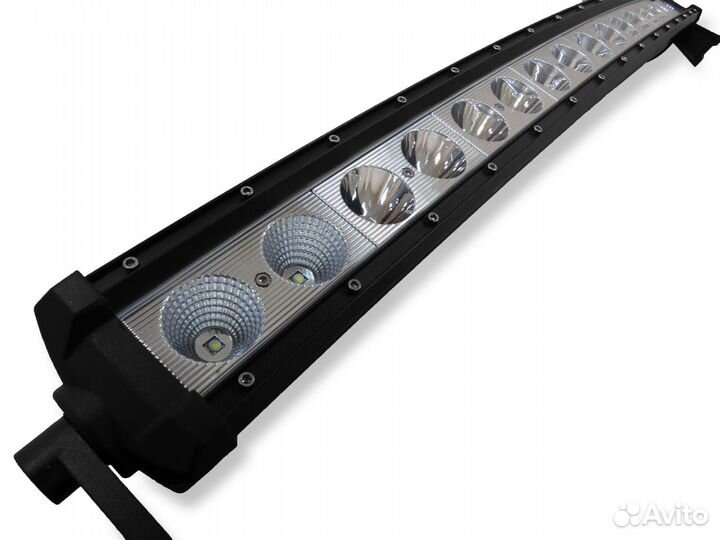 Светодиодная балка гнутая комбо 16 led 160w cree