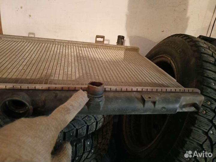 Радиатор охлажденияна nisan almera