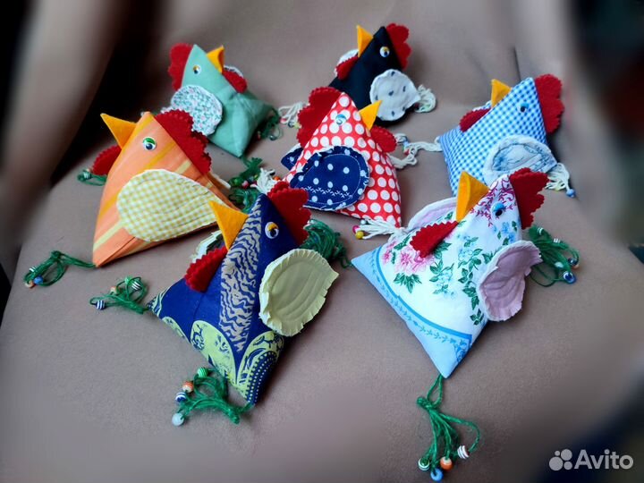 Петушок мягкая игрушка