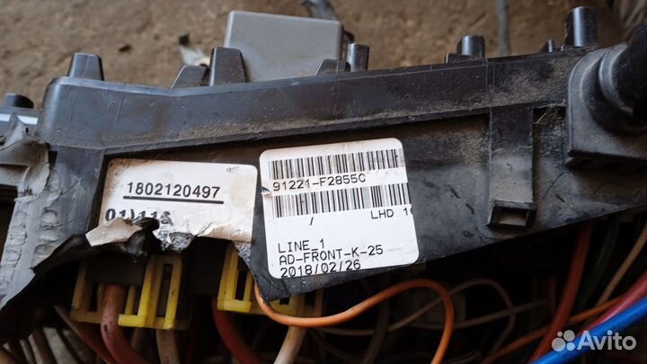 Проводка подкапотная монтажник Hyundai Elantra 6