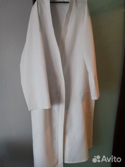 Халат вафельный унисекс новый