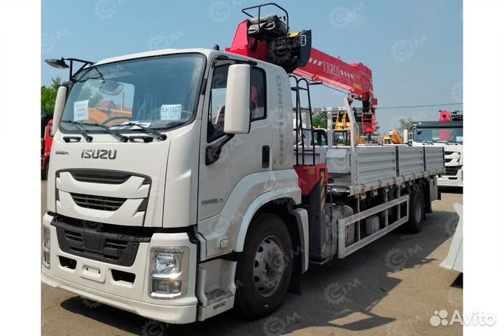 Бортовой грузовик Isuzu Giga (C-series) с КМУ VIGRUS, 2024