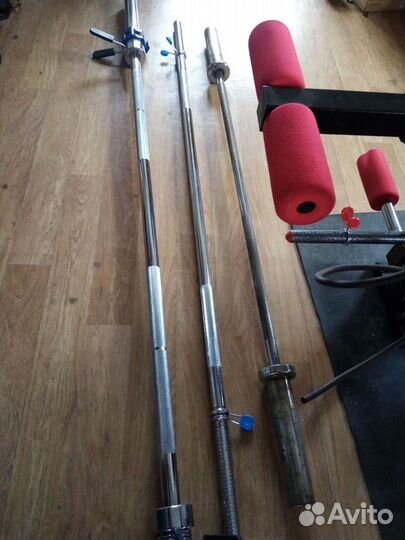 Штанга: блины и гриф