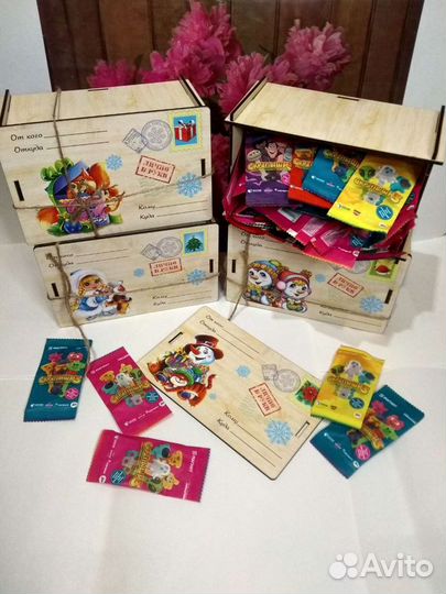 Скрепыши 3 новогодний подарок 50шт