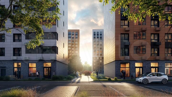 1-к. квартира, 33,1 м², 7/15 эт.