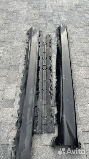 Bmw пороги накладки e70