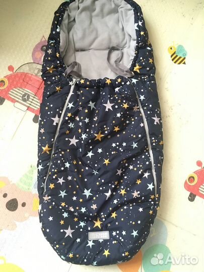 Демисезонный конверт в коляску