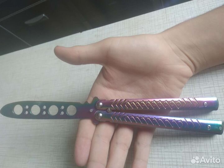 Тренировочный нож бабочка