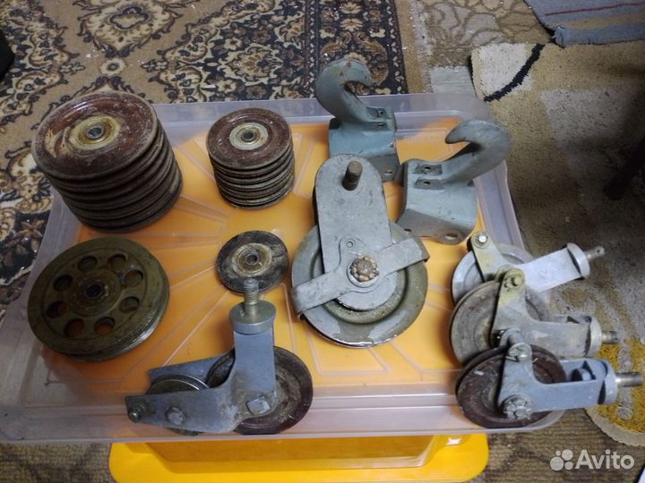 Подвесные ролики, крюки, навесы для 